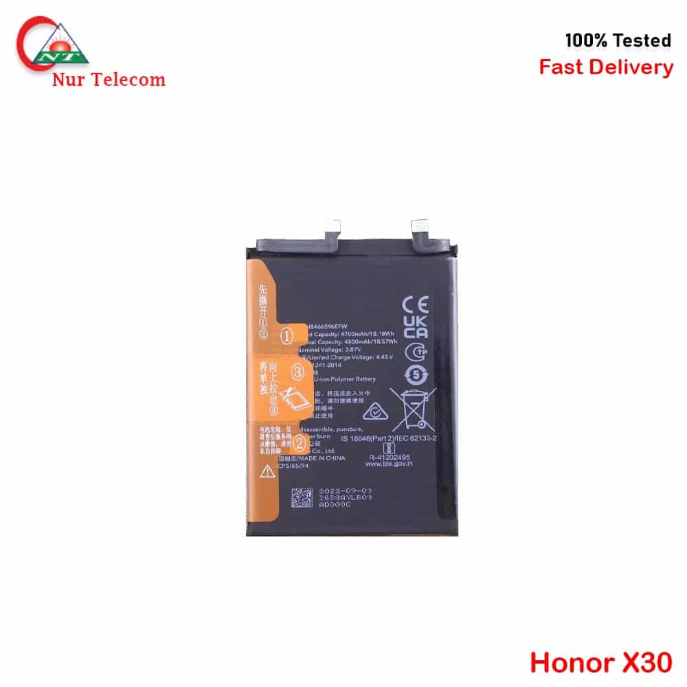 Honor X30 Battery Price in Bangladesh