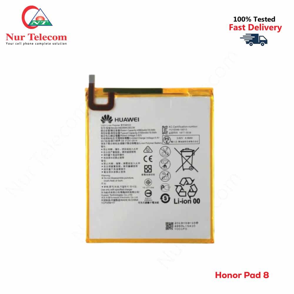 Honor Pad 8 Battery Price in Bangladesh