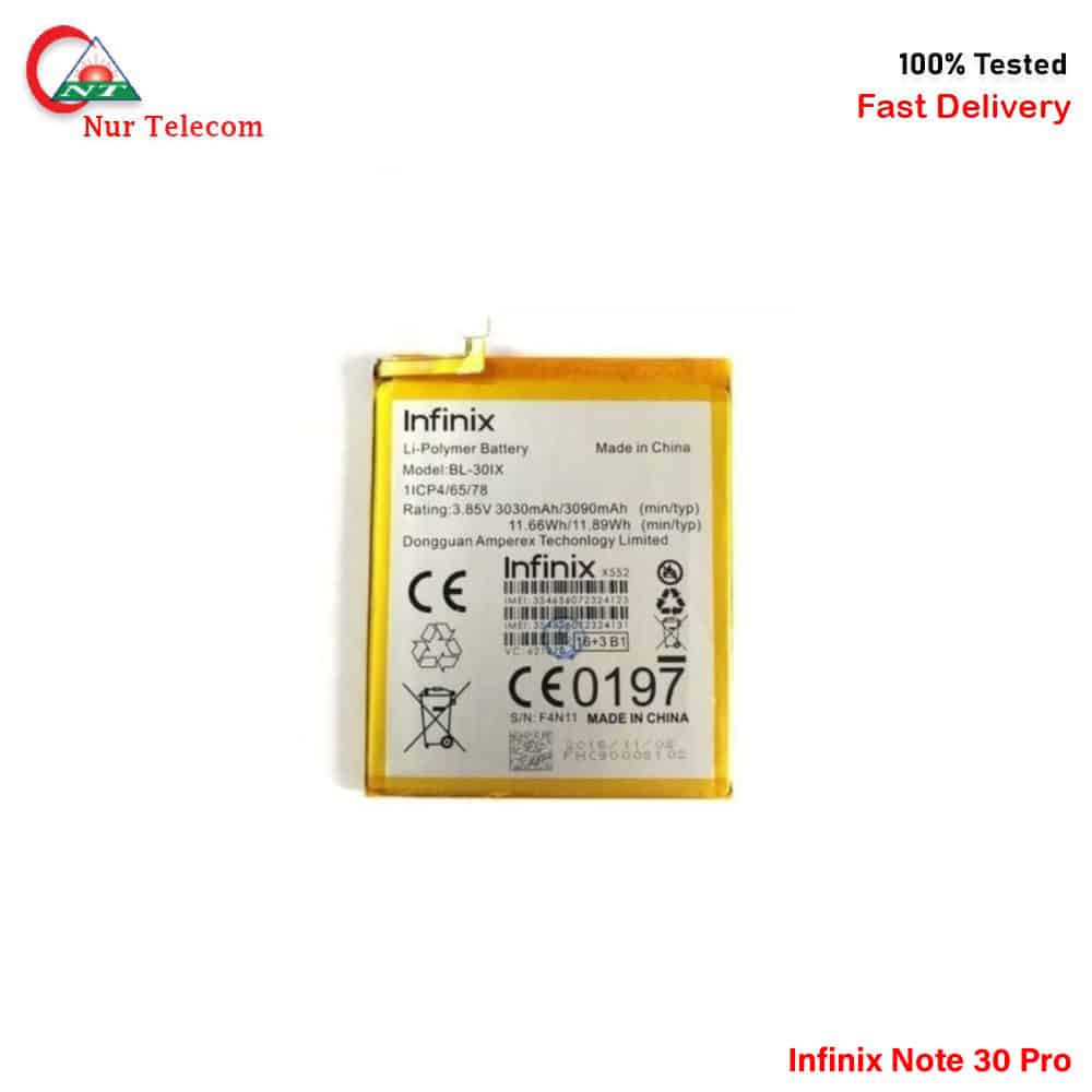 Infinix Note 30 Pro Battery Price In bd