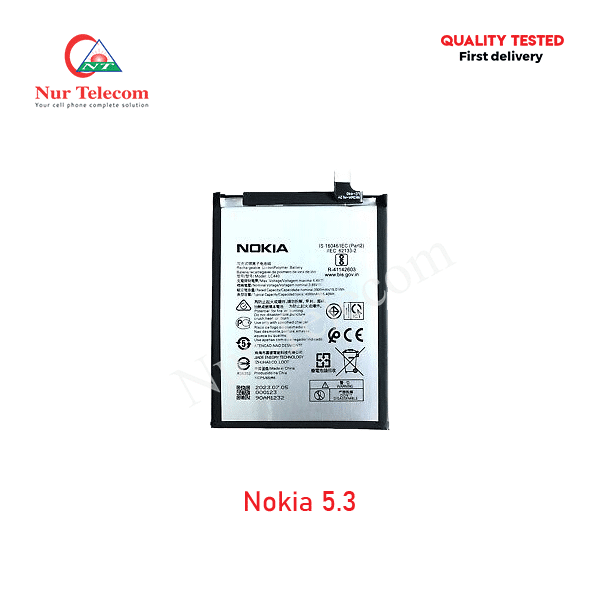 Nokia 5.3 Battery Price in Bangladesh