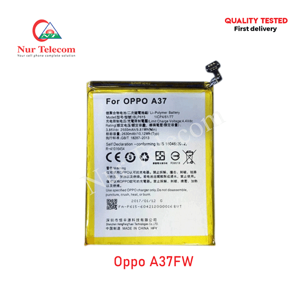 Oppo A37fw Battery Price in Bangladesh