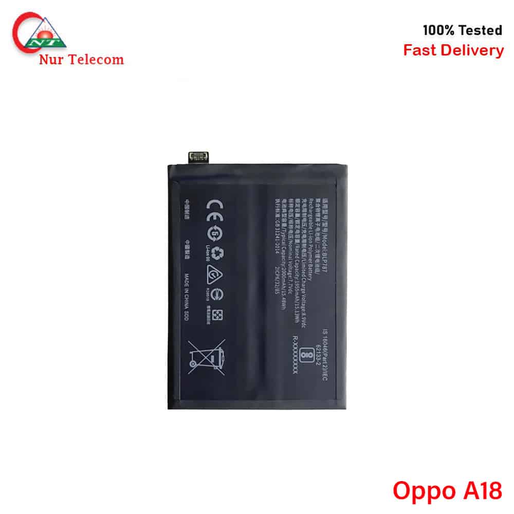 Oppo A18 Battery Price in Bangladesh