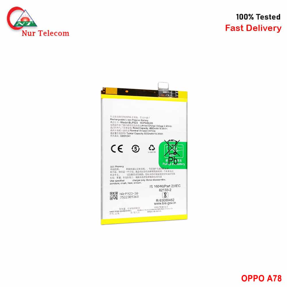 Oppo A78 Battery Price in Bangladesh