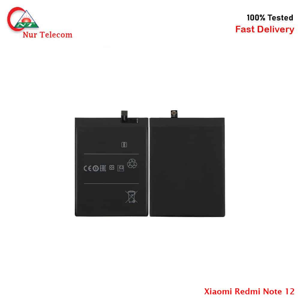 Xiaomi Redmi Note 12 4G Battery Price in Bangladesh