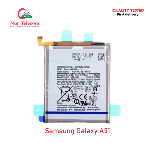 Samsung Galaxy A51 Battery Price in Bangladesh