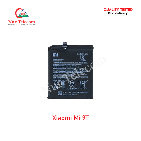 Xiaomi Mi 9T Battery Price in Bangladesh