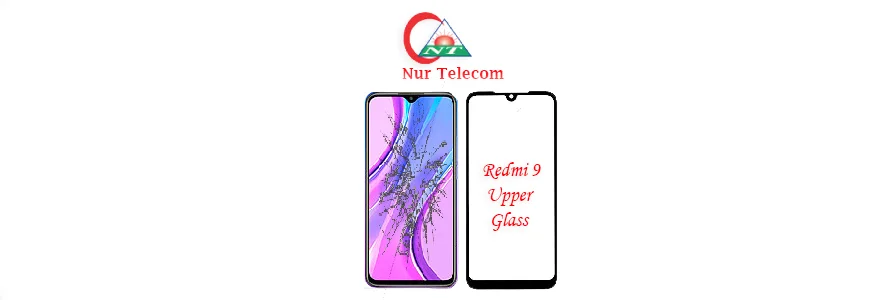 Xiaomi Redmi 9 display broken upper glass change