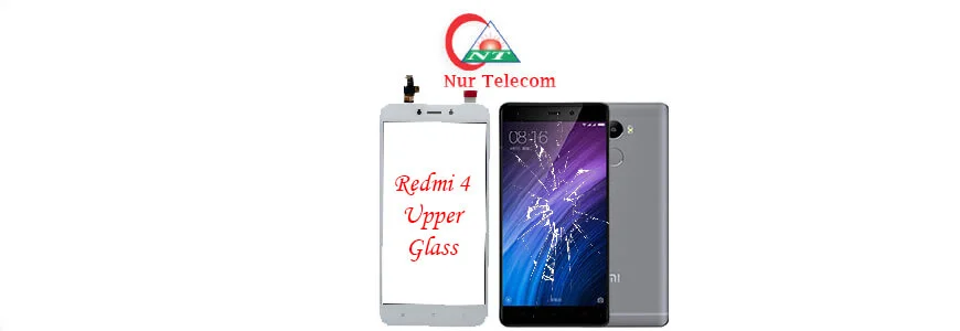 Xiaomi Redmi 4 display broken upper glass change