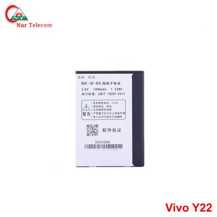 Vivo Y22 Battery Price