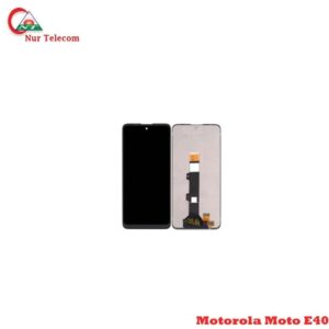 Motorola Moto E40 display