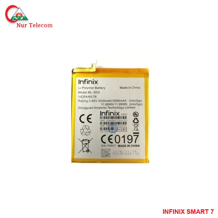 Infinix Smart 7 battery price in Bangladesh - Image 1