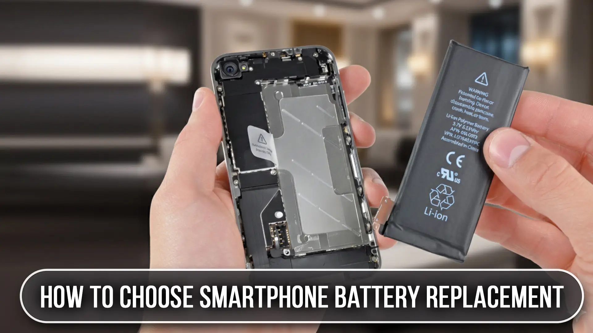 Choose the Right Smartphone Battery Replacement