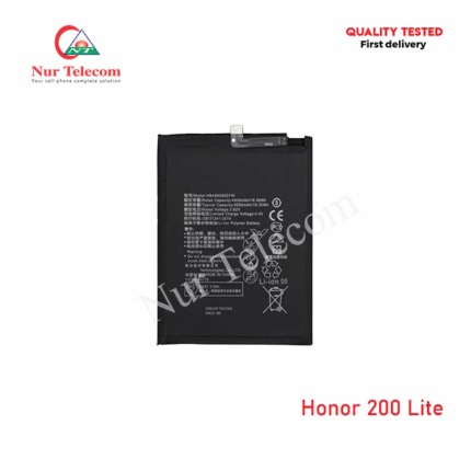 Honor 200 Lite Battery