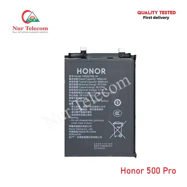 Honor 500 Pro Battery