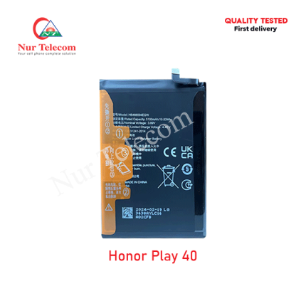 Honor Play 40 Battery Price