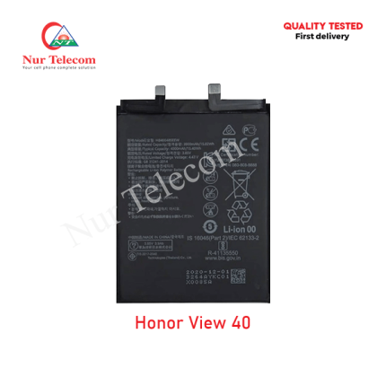 Honor View 40 Battery