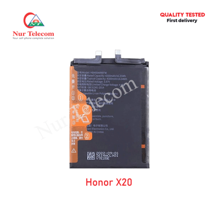 Honor X20 Battery