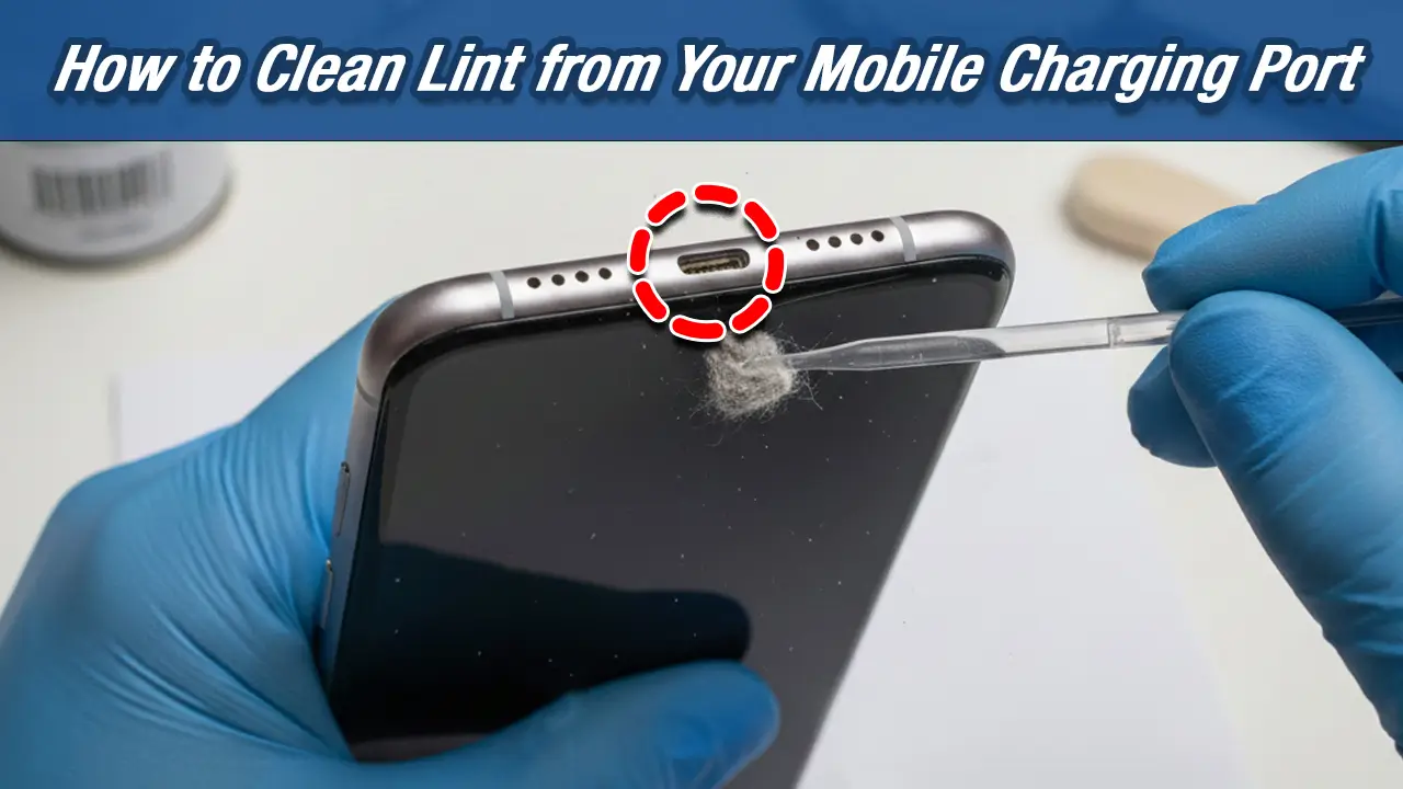 How to Clean Lint from Your Mobile Charging Port – DIY Guide