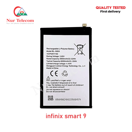 Infinix Smart 9 Battery Price