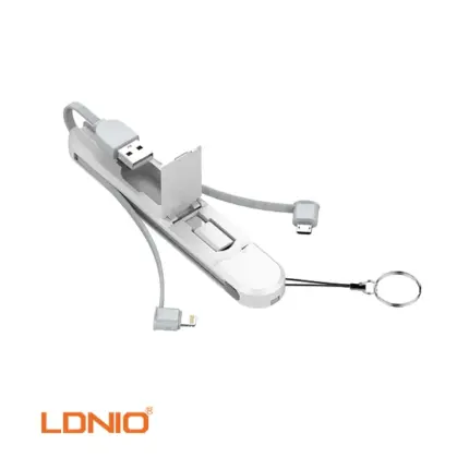 LDNIO LC130 3 in 1 Cable Storage Box with Type-C Connector