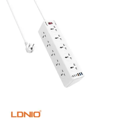 LDNIO SC10610C 2500W 10 Outlets Power Strip