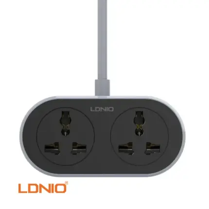 LDNIO SC2018 2 AC Outlet Universal Extension Power Socket 10 Meter