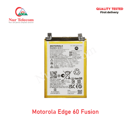 Motorola Edge 60 Fusion Battery Price