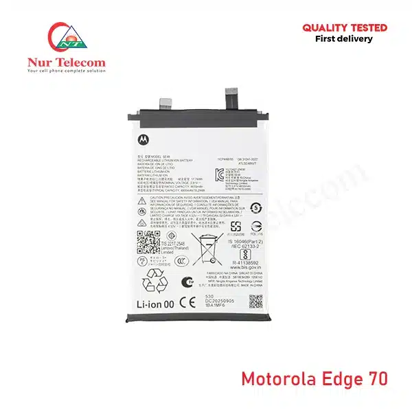 Motorola Edge 70 Battery
