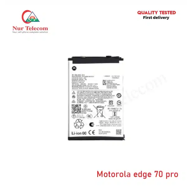 Motorola Edge 70 Pro Battery