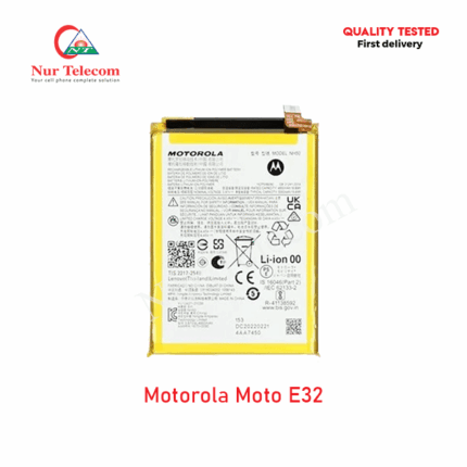Motorola Moto E32 Battery