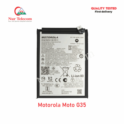 Motorola Moto G35 Battery