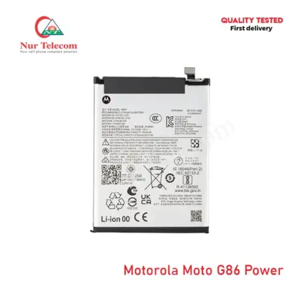 Motorola Moto G86 Power Battery Price in Bangladesh