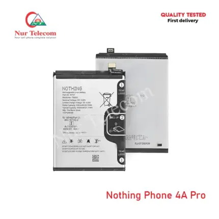 Nothing Phone 4A Pro Battery price in Bangladesh