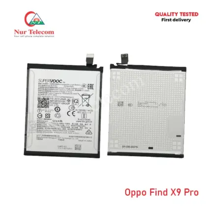 Oppo Find X9 Pro Battery price in Bangladesh
