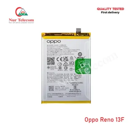 Oppo Reno 13F Battery Price in Bangladesh