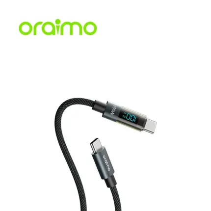 Oraimo DigiLine OCD-175CC 100W 1.2 Meter Type-C Cable with Display
