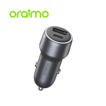 Oraimo OCC-73D Bullet 48 Dual Port 48W Car Charger
