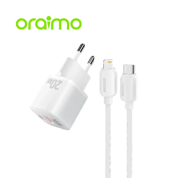 Oraimo OCW-5351ECC PowerGaN 351 35w GaN Charger with Type-C Cable
