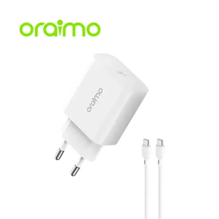 Oraimo OCW-E106S+CL54 20W Type C Fast Charger