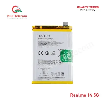 Realme 14 5G Battery Price in Bangladesh