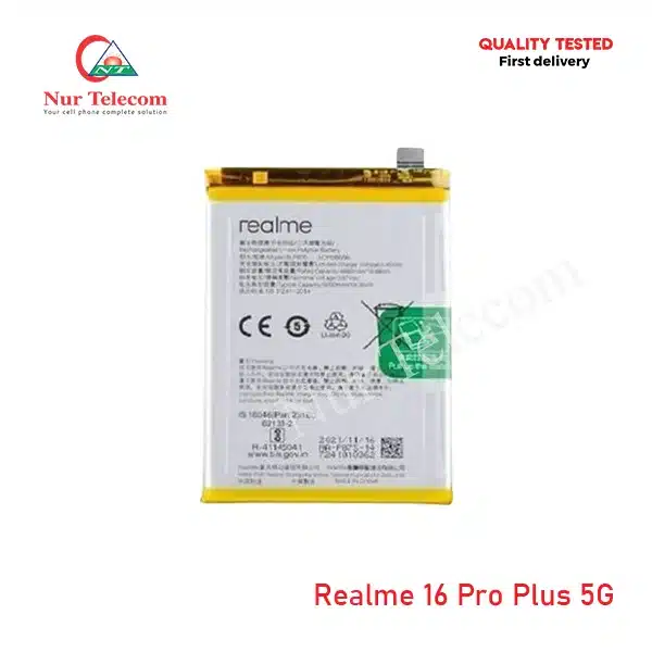 Realme 16 Pro Plus 5G Battery