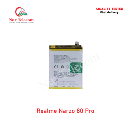 Realme Narzo 80 Pro Battery