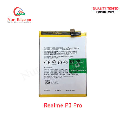 Realme P3 Pro Battery