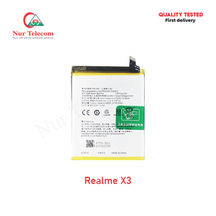 Realme X3 Battery