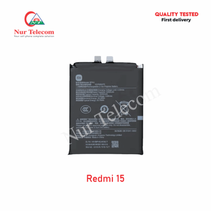 Xiaomi Redmi 15 Battery