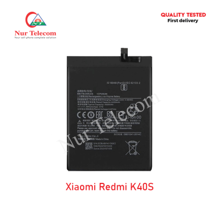 Redmi K40S Battery Price