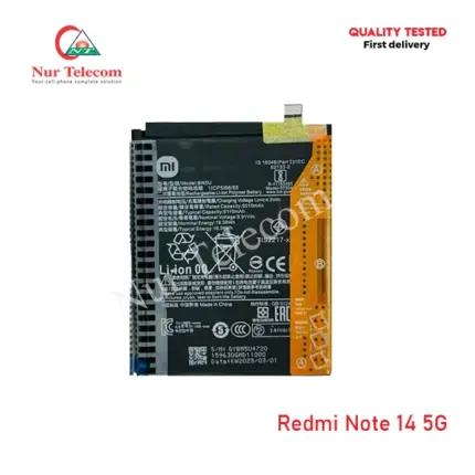 Redmi Note 14 5G Battery Price in Bangladesh