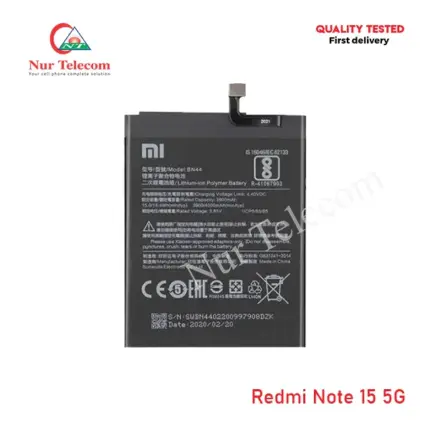 Redmi Note 15 5G Battery Price in Bangladesh