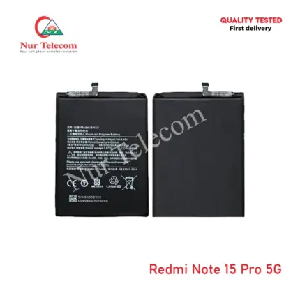 Redmi Note 15 Pro 5G Battery Price in Bangladesh