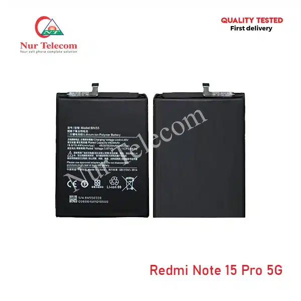 Redmi Note 15 Pro 5G Battery